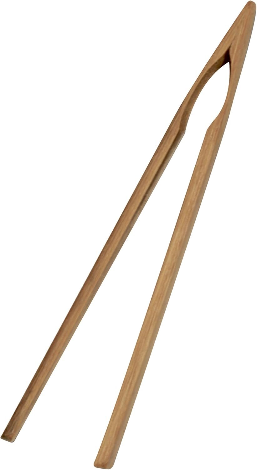 Burnished Bamboo Toaster Tongs