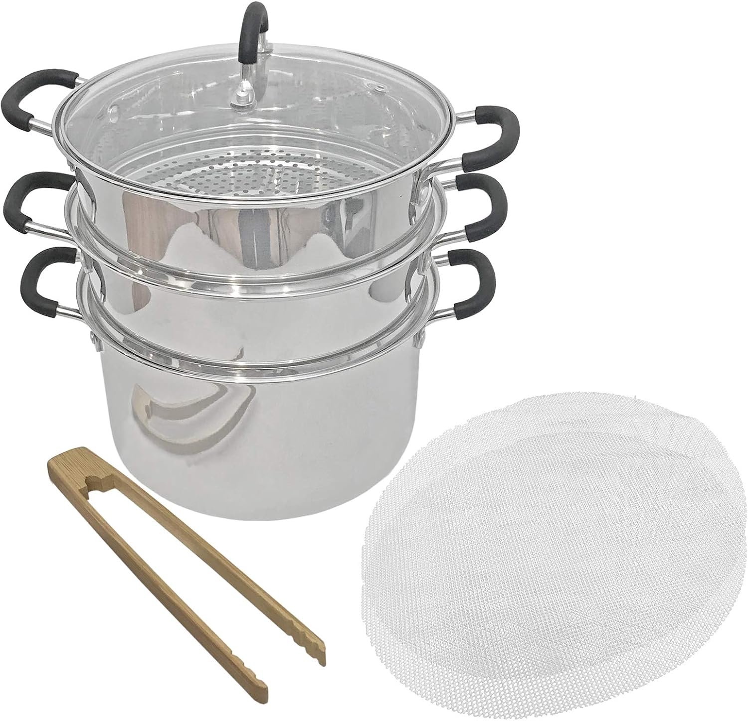 Stainless Steel Steamer Set